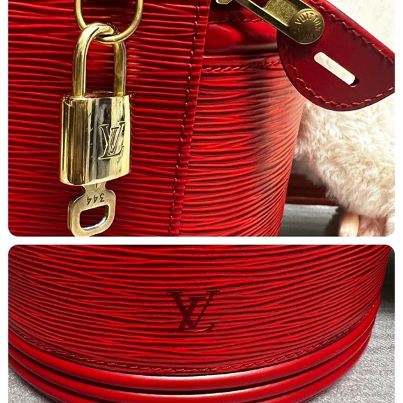 Louis Vuitton Epi Cannes Castillan Red - Picture 7 of 12